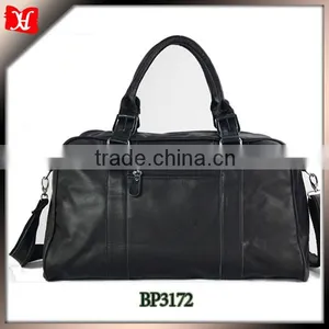 Shopping in China Brand Leather Weekend Bag thumbnail-1