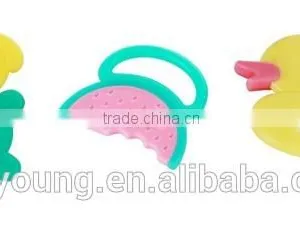 Nipple Type Bpa Free Pacifiers Baby Nutrition Feeder/ Chewing Trainer Silicone Nipple thumbnail-1