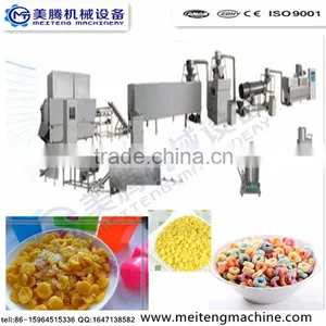 PLC Controlled Automatic Expanded Kelloggs Corn Flakes Production Machinery thumbnail-3