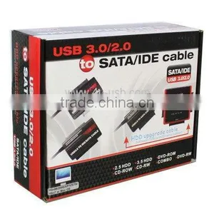 Black USB 3.0 to SATA IDE Cable thumbnail-4