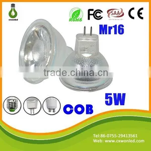 COB Led Ceiling Lights Mr16 5w Glass Led Spotlight thumbnail-1