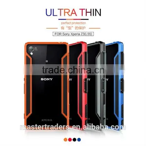 NILLKIN Armor Border Series Ultra Thin and Light TPU + PC Bumper Frame for Sony Xperia Z3 L55 MT-2744 thumbnail-1