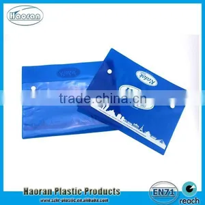 Cheap Plastic PVC Button Closure Document Bag thumbnail-1