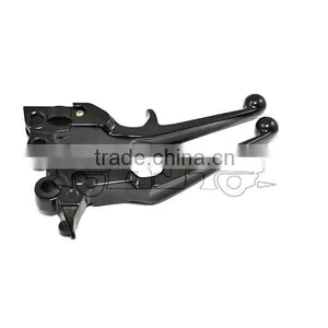 BJ-LS241-021 Custom Black Motorcycle Clutch Levers for 1996-2010 FLSTN DELUXE thumbnail-6