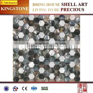 Chinese White Irregular Freshwater Shell Mosaic for Sale thumbnail-5