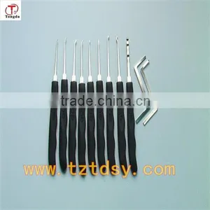 Tongda High Quality 9 Hook Picks, Locksmiths thumbnail-1