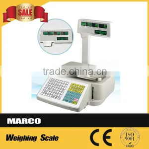 Barcode Types Digital Weight Scale rs 232 Electronic Scale With Label Printer thumbnail-4