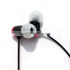 Sport Earphone Cut Earphone for Girls and Children Fashion Metal Earphone Black and Red Colour thumbnail-2