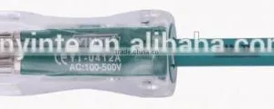 YT-0412A AC100-500V Handle Electrometric Screwdriver Voltage Tester thumbnail-1