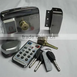 Double Cylinder Mute Integration Brainwave Lock Support Remote Contro and Smart Card PY-EL16 thumbnail-1