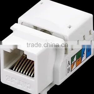 Competitive RJ45 Cat6 8pin Systimax Rj45 Cat6 Modular Jack AMP Model RJ45 Keystone Jack thumbnail-1
