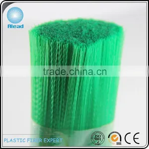 Shiny Dark Green Transparent Crimped pp Brush Bristle pp Wire thumbnail-1