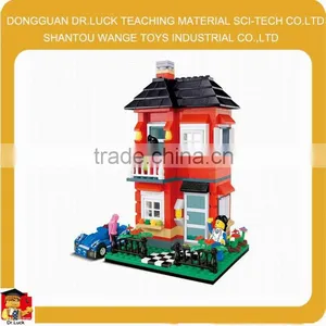 Factory Villa Brick Toys Model House Building Block thumbnail-1