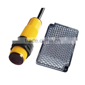 M18 AC 2 Wire Retro Reflective Photo Sensor Switch,Reflector Photo Sensor Switch,Photoeye, Photocell,Infared Photo Sensor Switch thumbnail-2