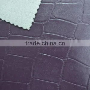 Semi pu Crocodile Imitation Leather for Bag , Handbag and Decoration thumbnail-1