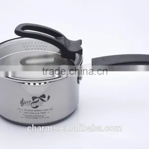 Sauce Pans Type Stainless Steel Cookware Pot With Lid thumbnail-1