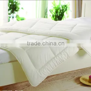 190T Brushed Microfiber With OEKO Quilt Insert White Microfiber Quilt thumbnail-2