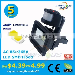 Best Price Meanwell Driver 5 Years Warranty IP66 Warm White 3000k Outdoor 10w Driverless Led Floodlight thumbnail-3