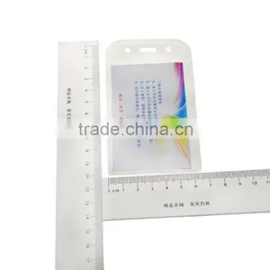 Transparant Plastic Card Holder thumbnail-3