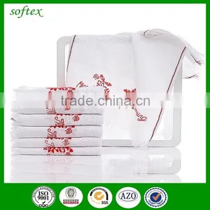 China Supplier Cotton Print Good Morning Kitchen Tea Towel for Philippines thumbnail-1