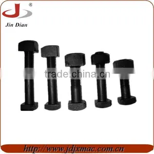Black Bolts and Nuts for Excavator thumbnail-1