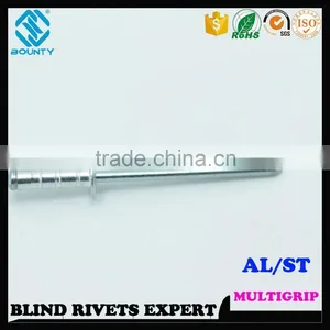 HIGH QUALITY FACTORY DOME HEAD ALUMINUM MULTI GRIP RIVETS thumbnail-4