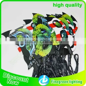 New EL Product Face Party Mask for Simple Design Masquerade el Party Mask thumbnail-2