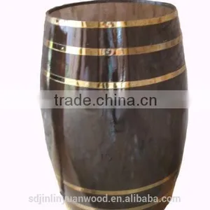 Factory Direct Sale Printing Logo Wooden Wine Barrel,welcome to Order thumbnail-3