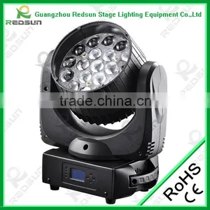 Lowest Price High Quality Newly Optical Stage Stairs LED 19 PCS 15W RGBW Moving Head With Zoom thumbnail-2