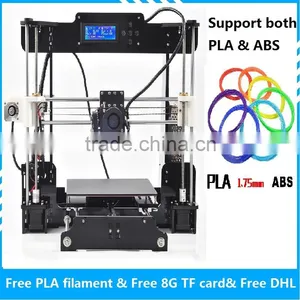 High Precision Creative Prusa i3 High Speed LCD DIY 3D Printer Kit 3D Printing Machine Free Filament 8G SD Card thumbnail-1