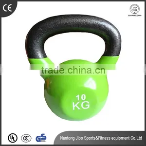 Vinyl Coated Colorful Cement Kettlebell With Cheap Price From China thumbnail-1