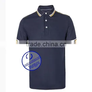 Custom Polo Shirts With Yellow Ansd White Collar and Cuff thumbnail-5