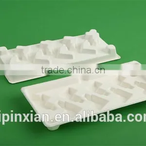 Professional Customized Biodegradable Clamshell Cosmetic Blister Packaging With Bagasse thumbnail-2