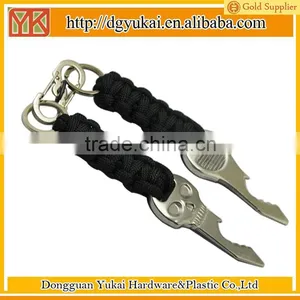 Yukai Fashion DIY Paracord Charms Metal Multi-tool Skull Key for Paracord thumbnail-2