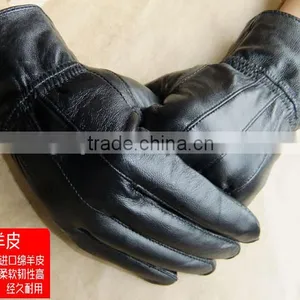 Side Button Men Leather Gloves LG-09 thumbnail-1