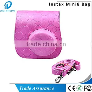 PU Leather Fujifilm Camera Case Bag for Fuji Instax Camera Mini8 Mini8+ thumbnail-2