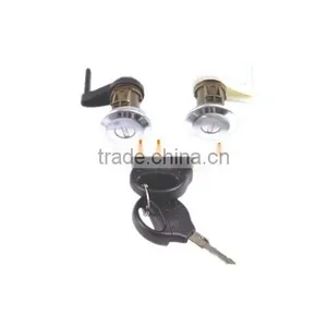 Automotive Door Lock Key for Peugeot 206 thumbnail-1