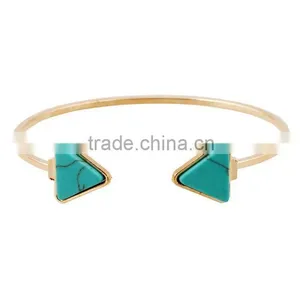 Custom Jewelry Factory OEM Thin Gold Bangle Bracelets thumbnail-1