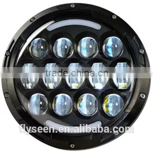 New Hi/Low 7 Inch Led Headlight, 78W Jeep Wrangler 7 Inch Led Headlight Quality Choice thumbnail-2
