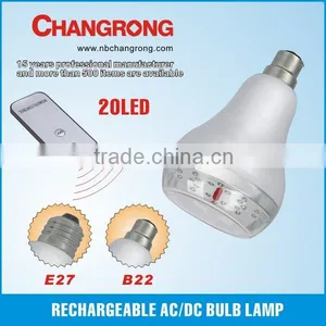 Plastic Emergency Rechargeable Energy-saving Bulb Led Light thumbnail-1