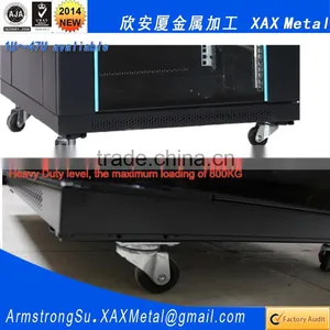 XAX4748 47U Lock Glass Computer pc Enclosure Chassis Case Shell Casing Rack Mount Rackmount Server Cabinet thumbnail-1
