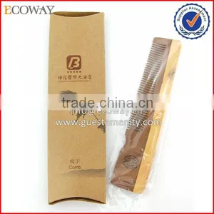 CustomHotel Hand Made Personalized Hair Wooden Comb thumbnail-1