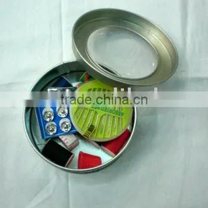 Mini Travel Sewing Kit Set With Metal Box thumbnail-1