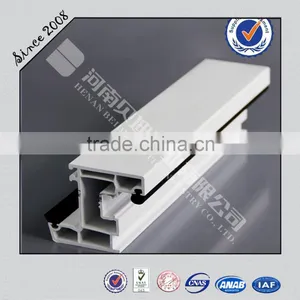Horizontal Opening Style Upvc Plastic Casement Window Profile; PVC Casement Profile thumbnail-4
