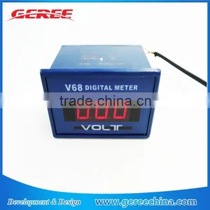 Digital Voltmeter Panel Meter AC 0-599V High Voltage AC 220V / 230V Red LED Display thumbnail-1
