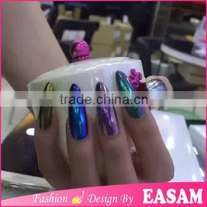 Hot New 12 Colors Nail Mirror Powder,fashion New Nail Pigment Powder Mirror Effect Quality Choice Most Popular thumbnail-1