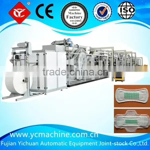 Full Servo Automatic Sanitary Napkin Machine thumbnail-1