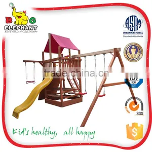 Wooden Children Playground thumbnail-1