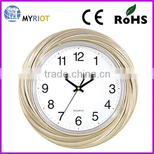 Spirally Frame Multicolored Wall Clock thumbnail-2