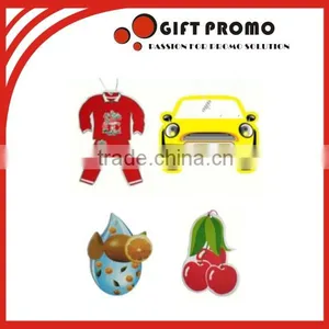 Promotional Custom Paper Hanging Car Air Freshener Most Popular thumbnail-1